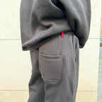 detaliu buzunar lateral blackout joggers bumbac 380 gsm