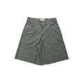 Striped shorts on a white background